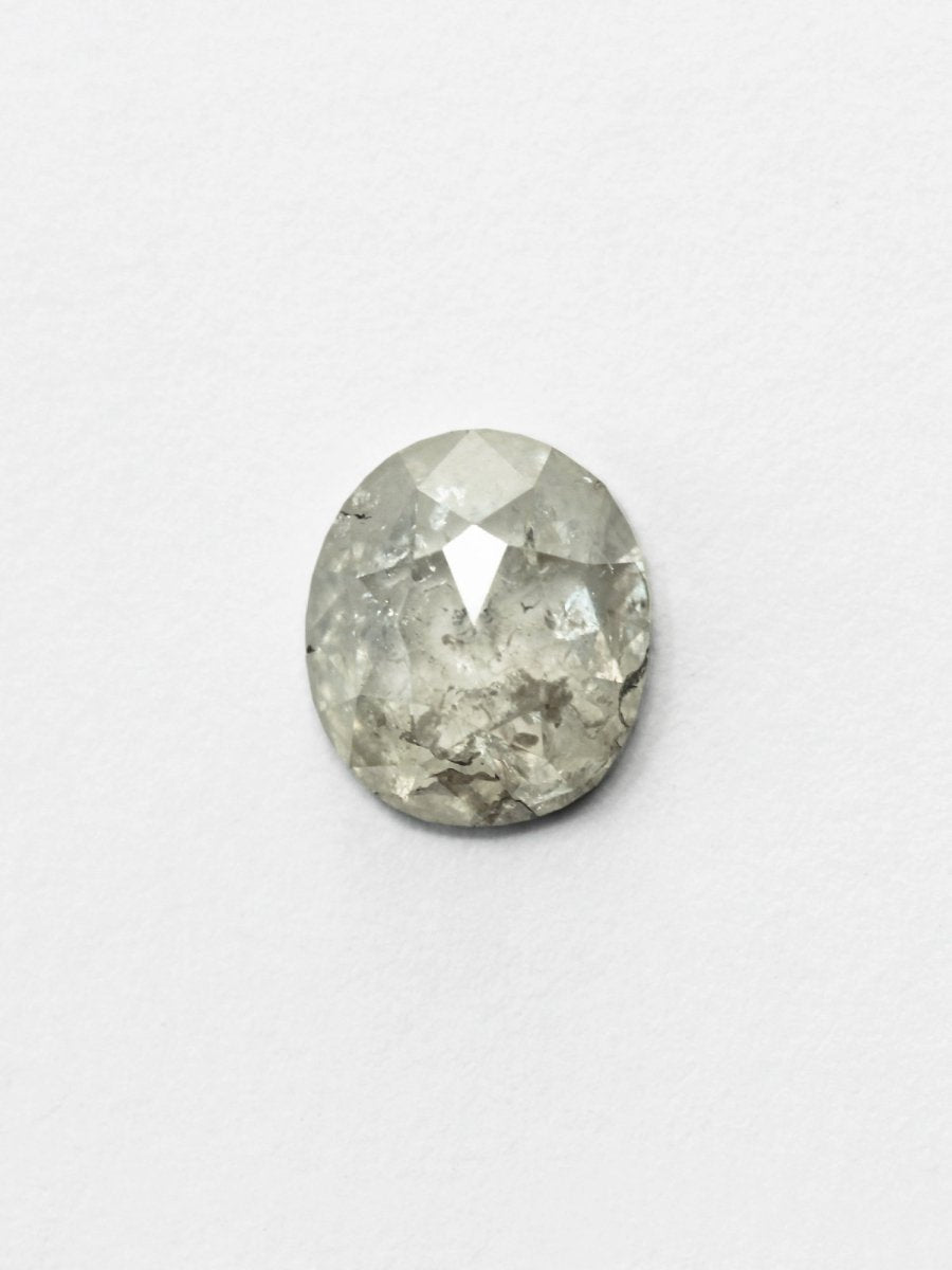 1.05CT Salt and Pepper Oval Inventory SKU SPOVALU-01