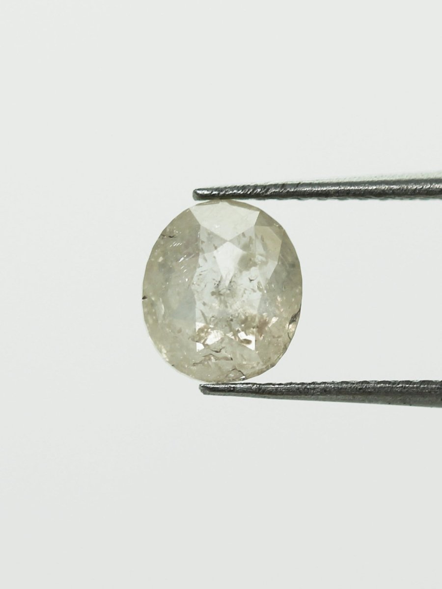 1.05CT Salt and Pepper Oval Inventory SKU SPOVALU-01