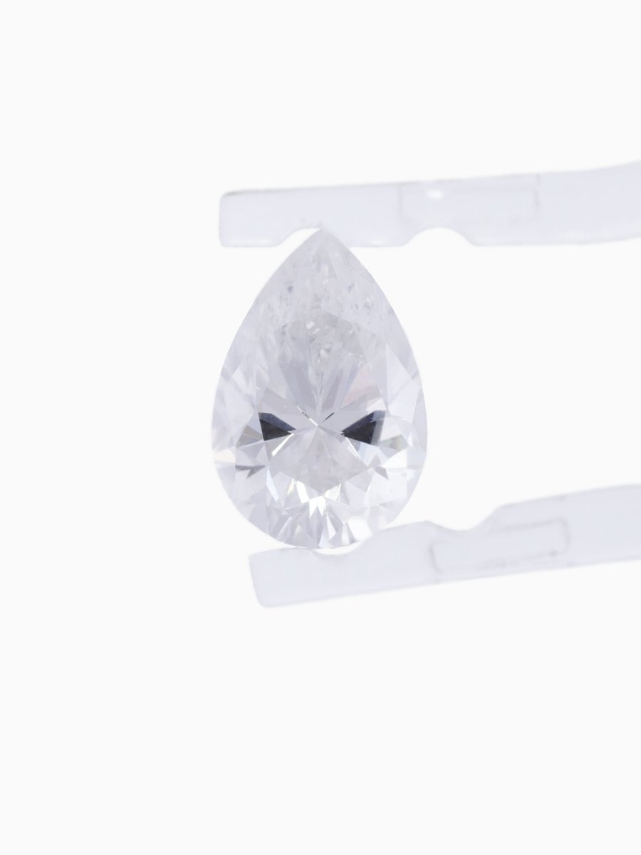 1.28CT White Moissanite Inventory SKU MSPEAR-02