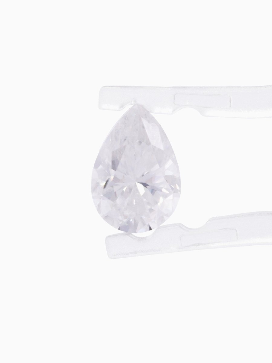 1.28CT White Moissanite Inventory SKU MSPEAR-05