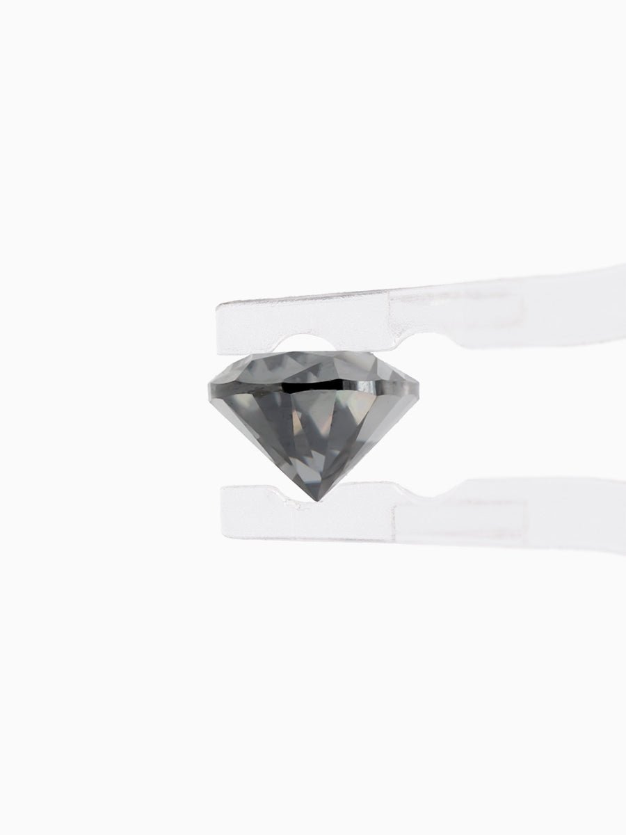 1.30 CT Black Moissanite Pear Inventory SKU MSPEAR - K - 01 - HIDDENSPACE