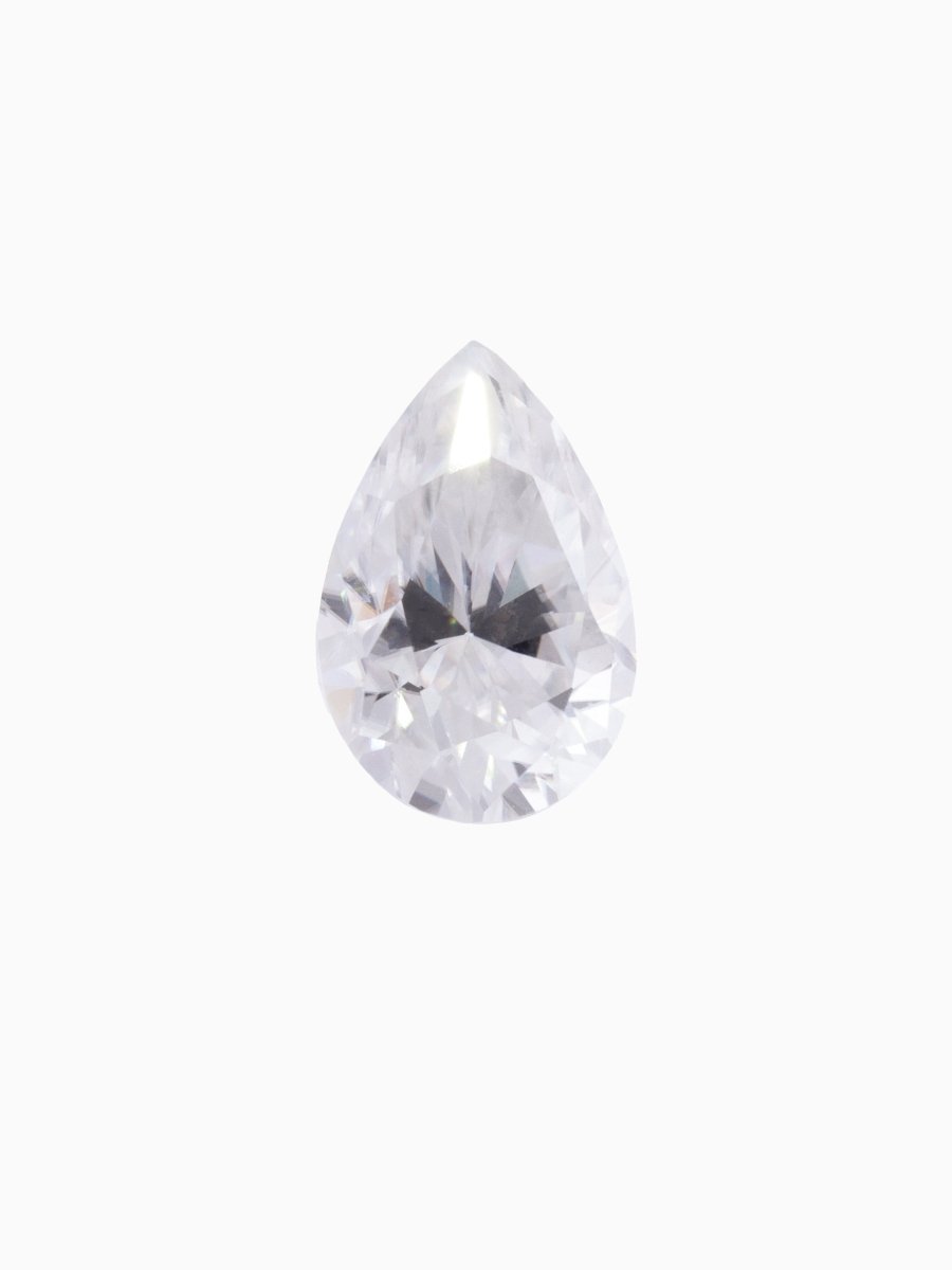1.32CT White Moissanite Inventory SKU MSPEAR-03 - HIDDENSPACE