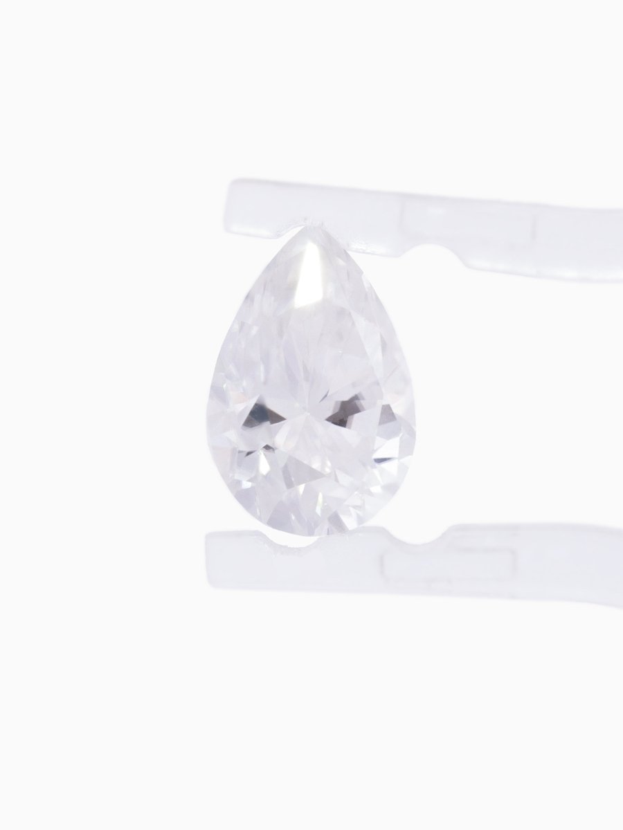 1.32CT White Moissanite Inventory SKU MSPEAR-03 - HIDDENSPACE