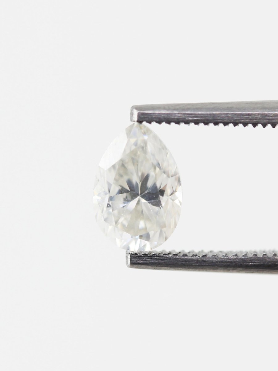 1.43CT White Moissanite Inventory SKU MSPEAR-01 - HIDDENSPACE