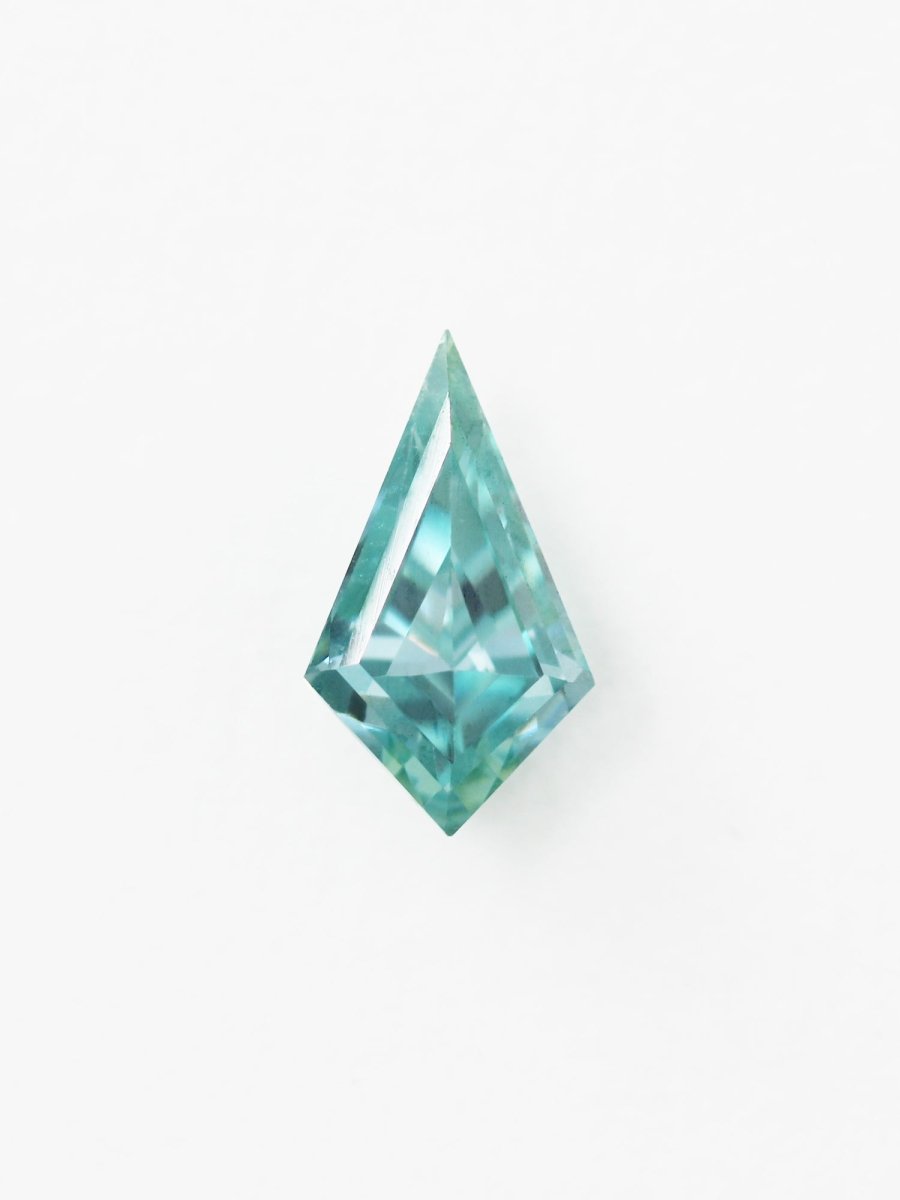 1.74CT Aqua Green Moissanite Inventory SKU MSKITE-25