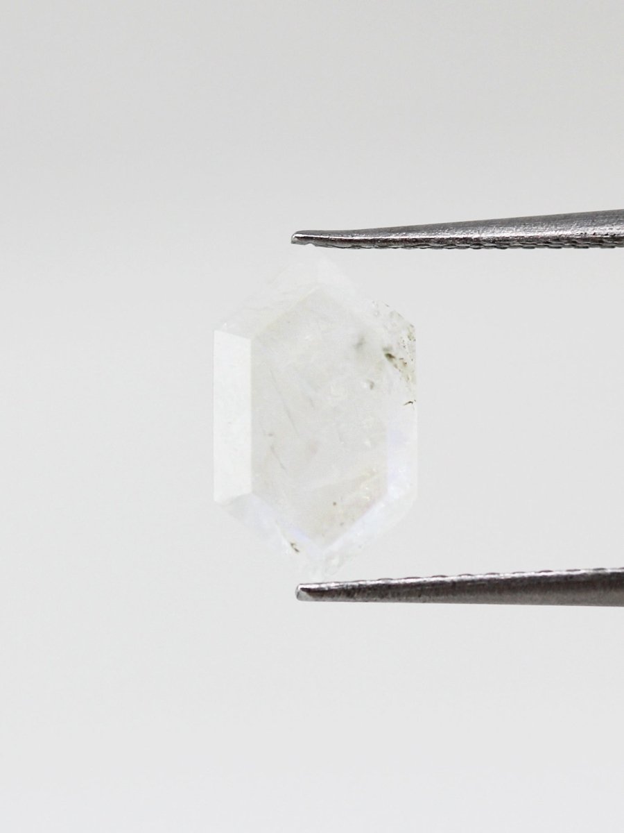 1.76CT White Moonstone Inventory SKU MNHEX-01