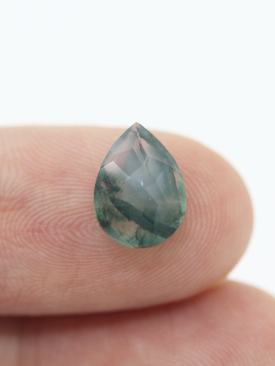 1,86 ct Moosachat-Inventar SKU MAPEAR-02