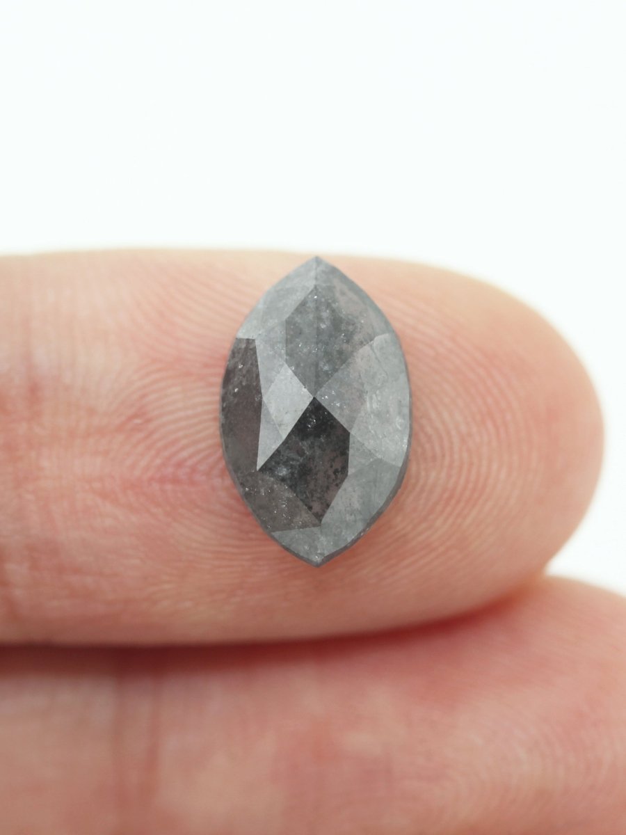 2,21 CT Salz- und Pfeffer-Marquise-Inventar SKU SPMARQUISE-07