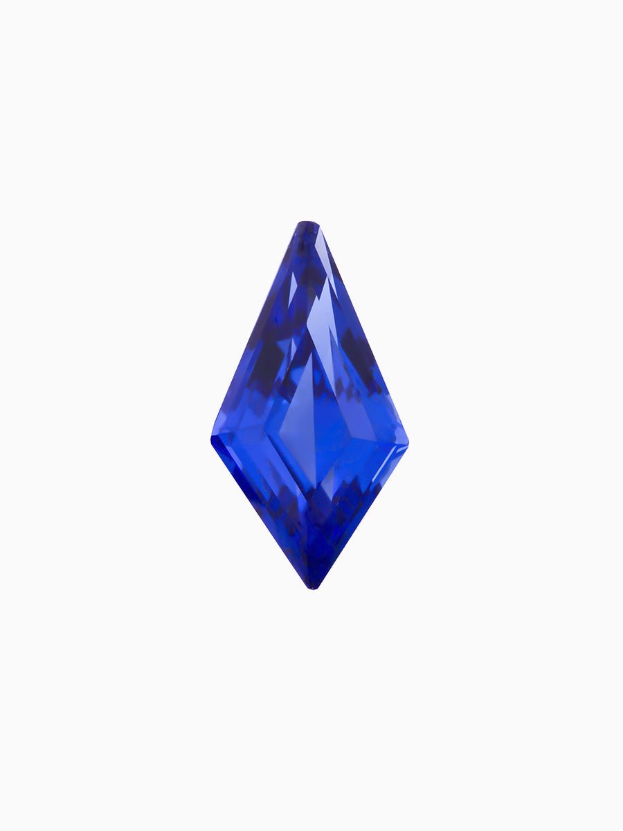 2.49CT Lab - Grown Blue Sapphire Kite Inventory SKU SAKITEL - 02 - HIDDENSPACE