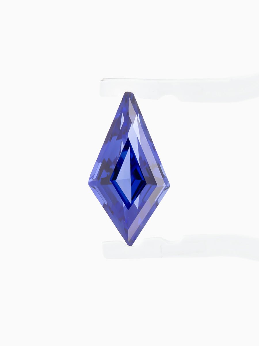 2.49CT Lab - Grown Blue Sapphire Kite Inventory SKU SAKITEL - 02 - HIDDENSPACE