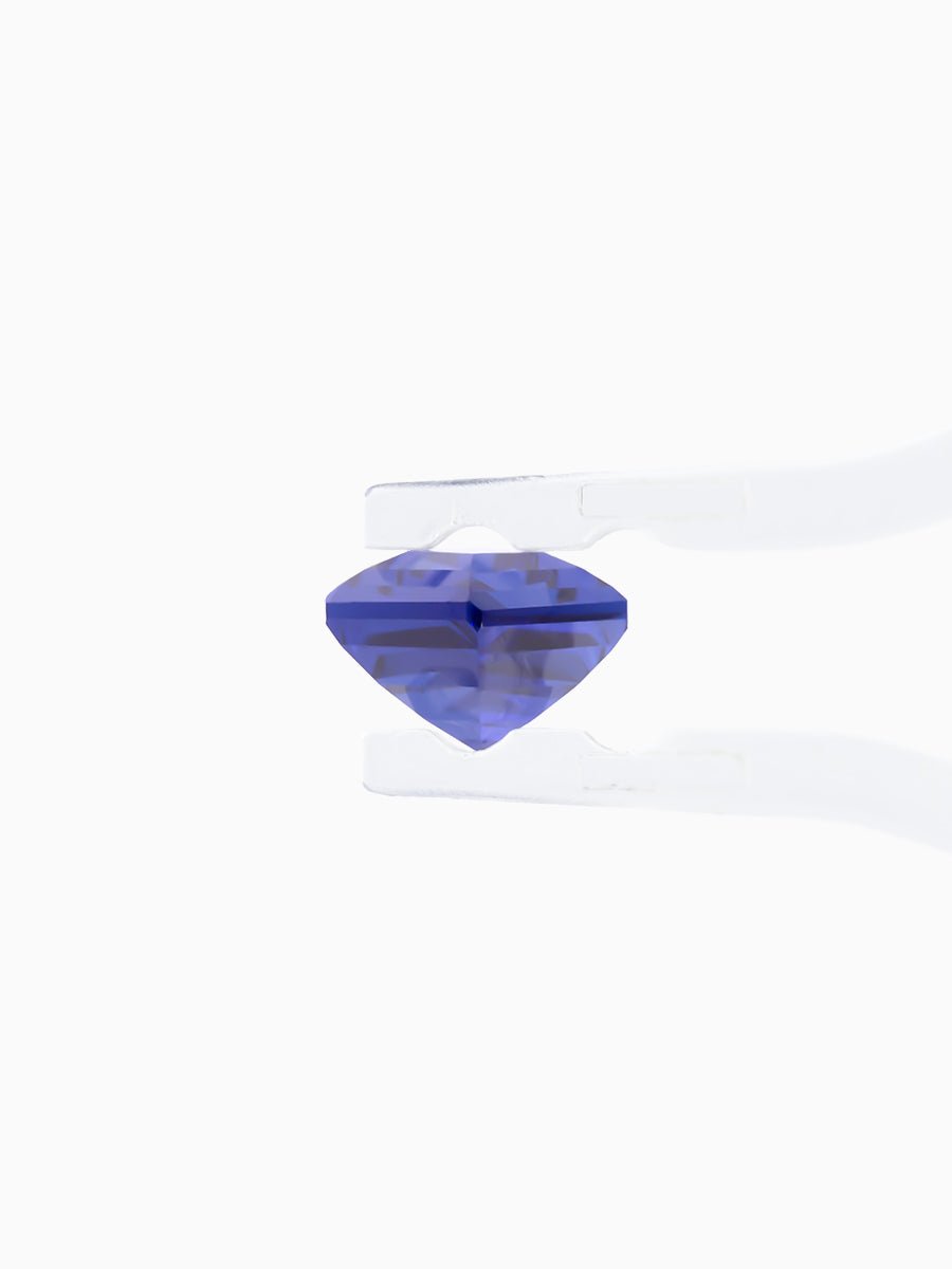 2.49CT Lab - Grown Blue Sapphire Kite Inventory SKU SAKITEL - 02 - HIDDENSPACE