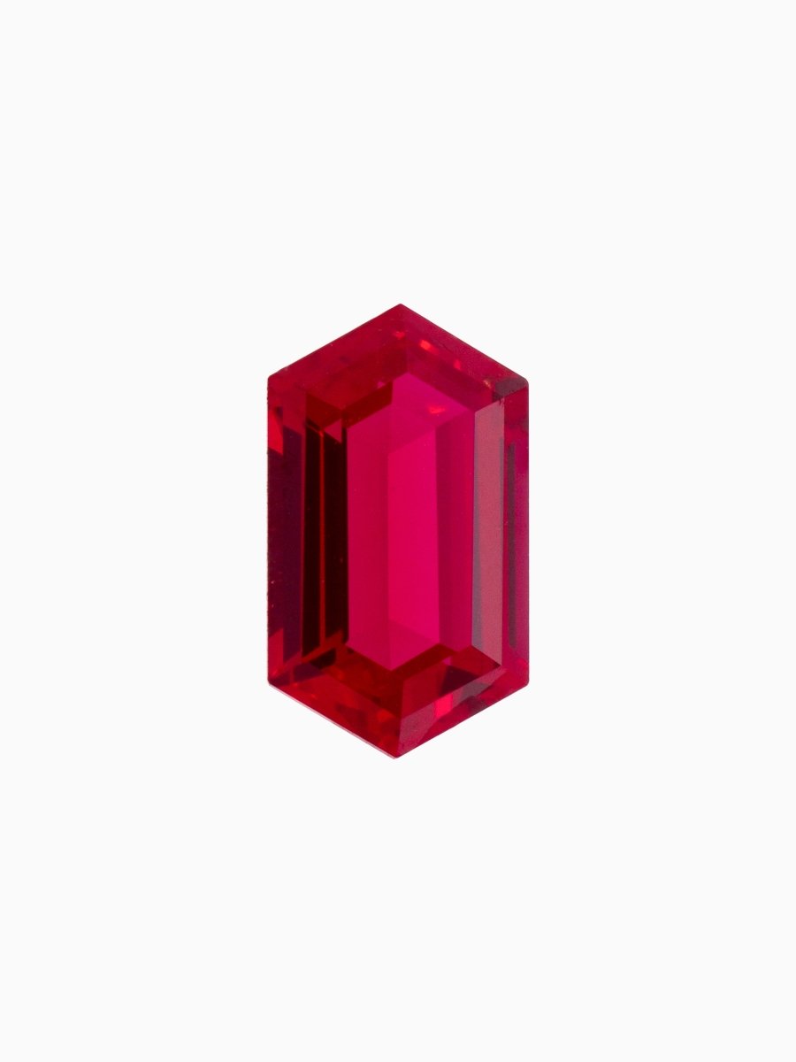 2.53CT Ruby Hexagon Inventory SKU RBHEX-03