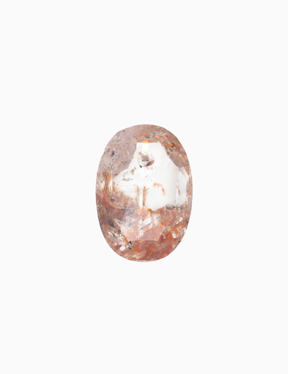 2.71CT Rustic Salt and Pepper Oval Inventory SKU SPOVAL-06