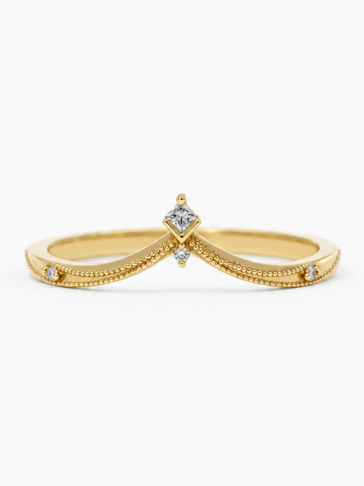 Princess diamond wedding band unique modern art deco fine jewelry diamond wedding ring