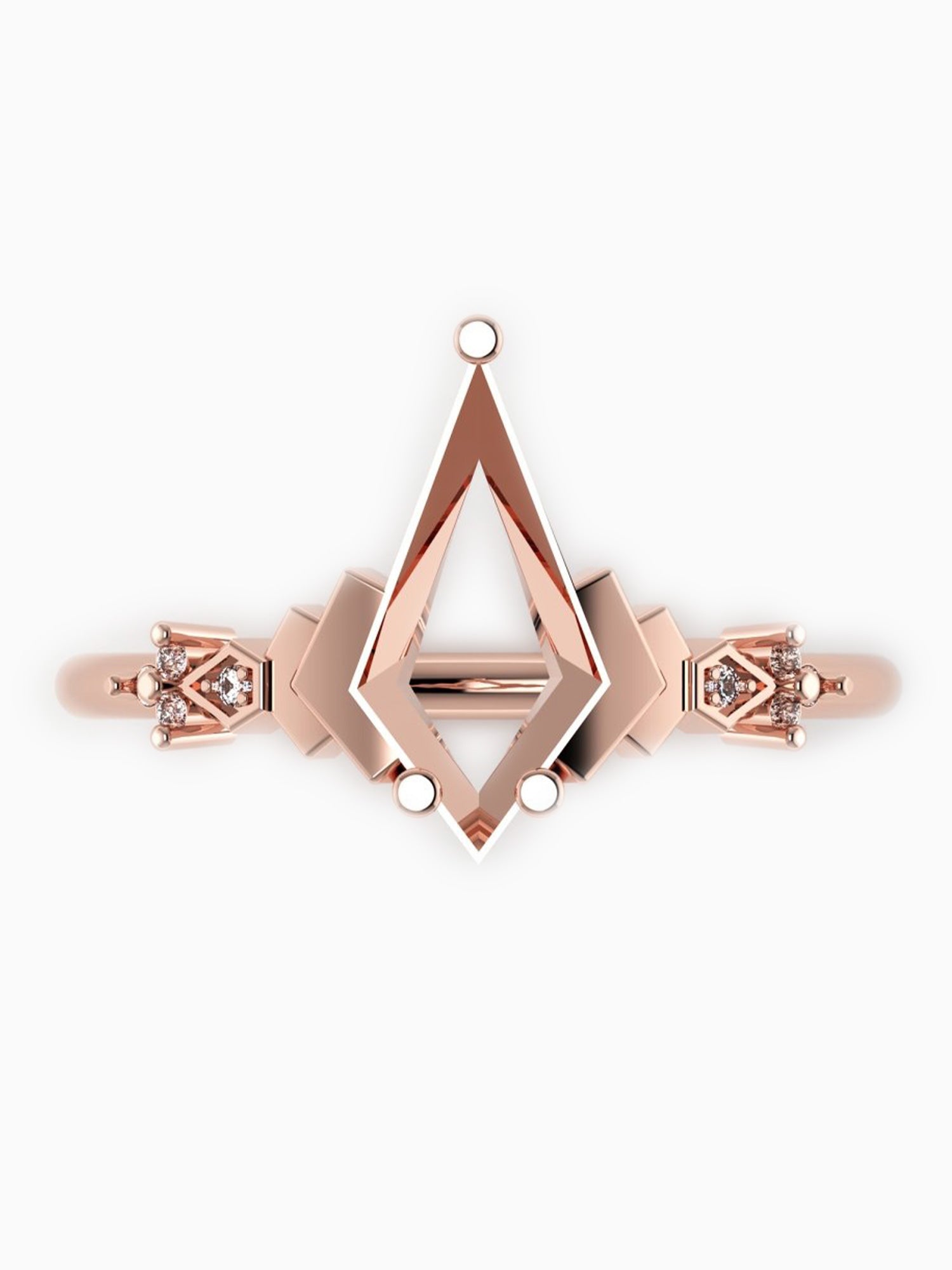 Kite ring wedding ring fine jewelry engagement ring art deco