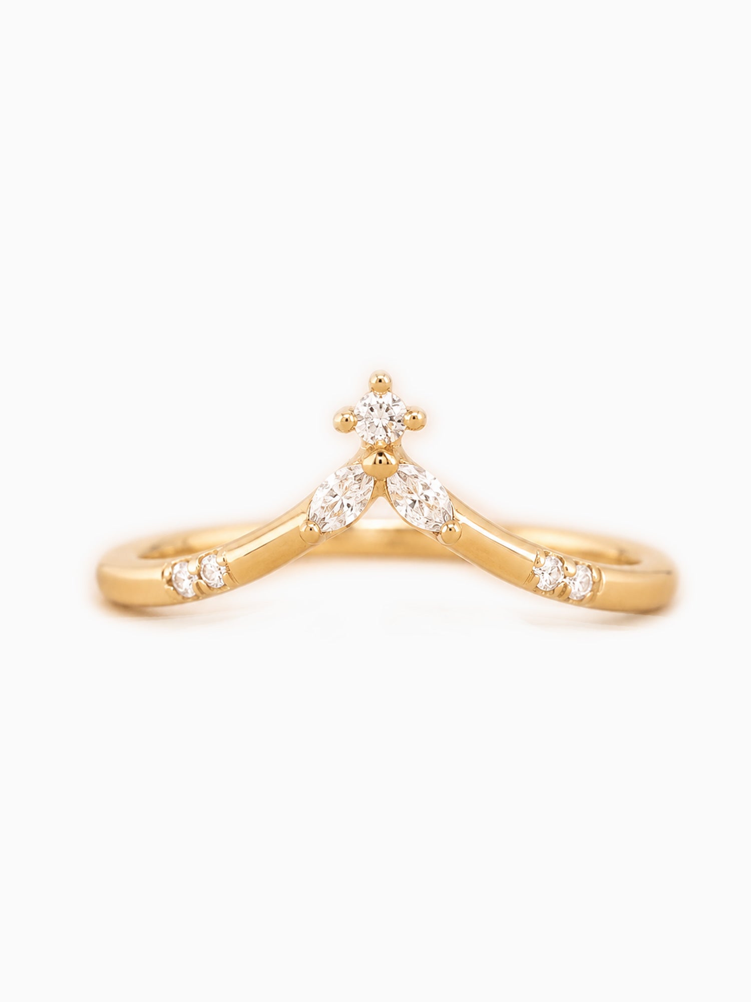 Diamond delicate wedding band matching band stacking ring