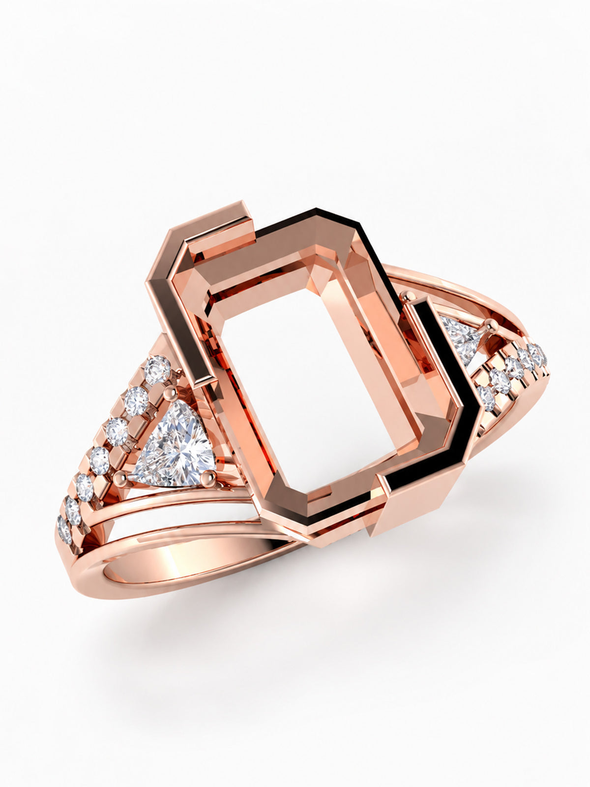 White Diamond Fine Jewelry Unique ring design fine jewelry alternative ring design