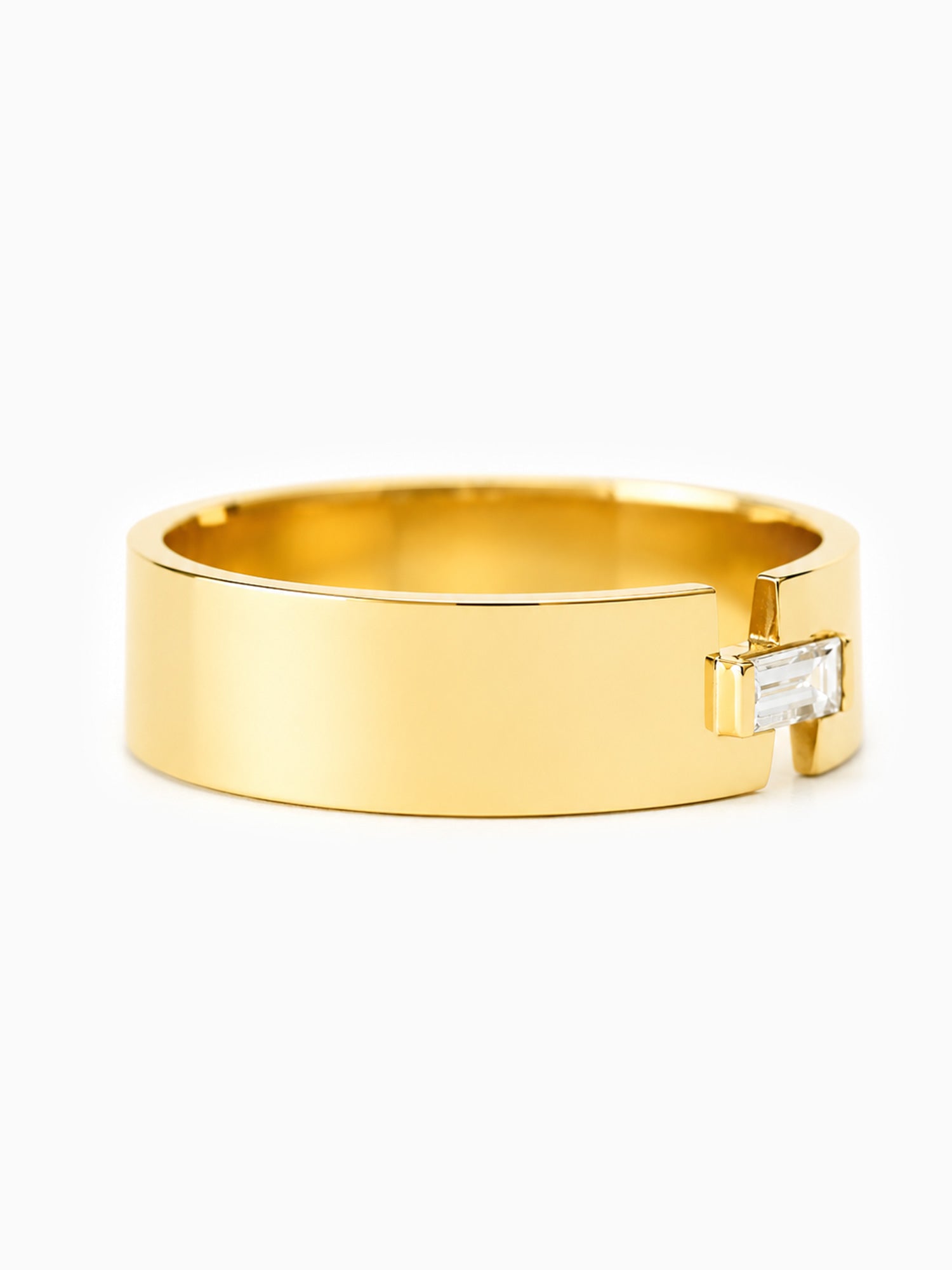 14k yellow gold diamond fine jewelry wedding band diamond ring