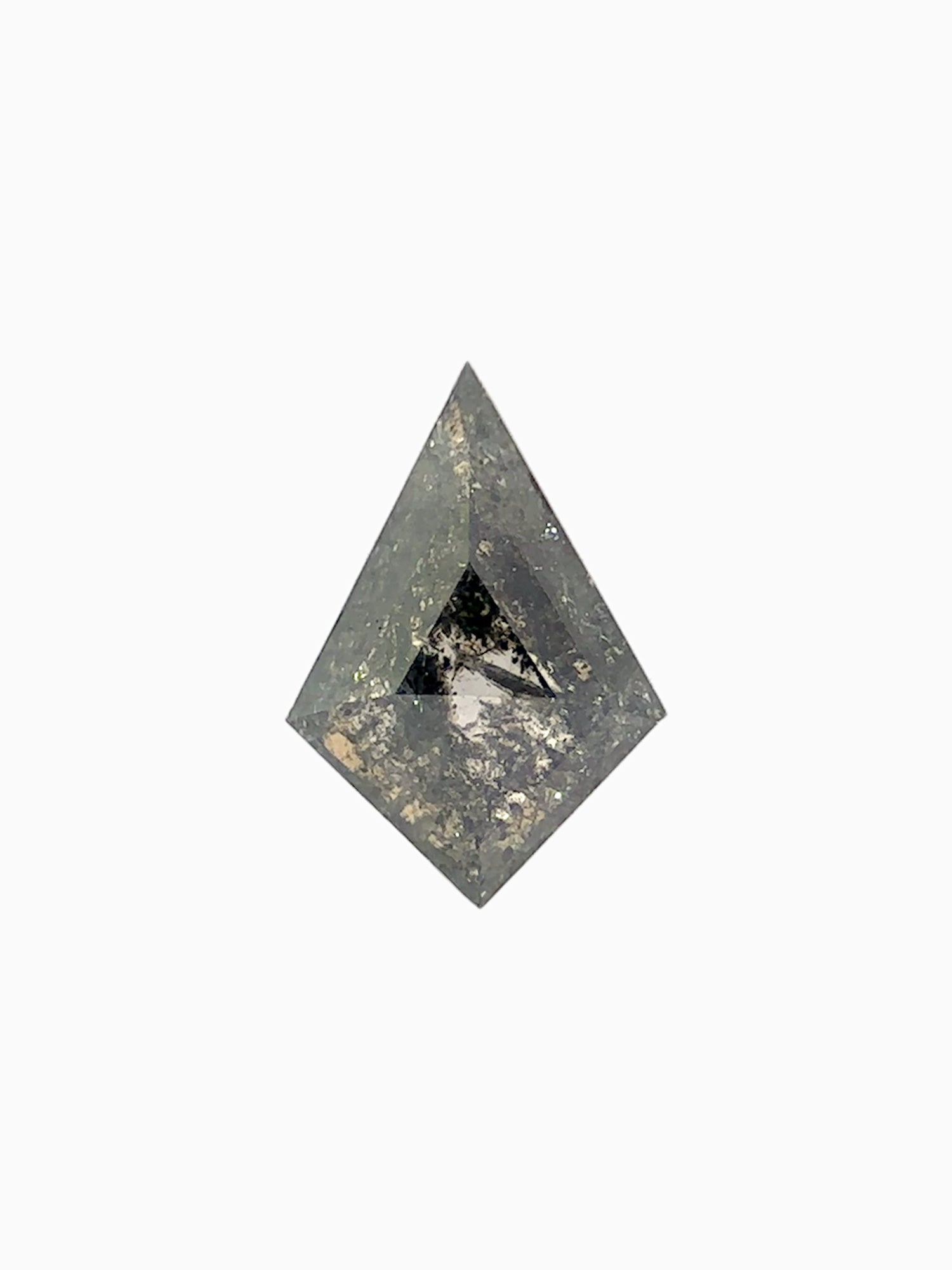 salt and pepper diamond loose gemstone kite diamond
