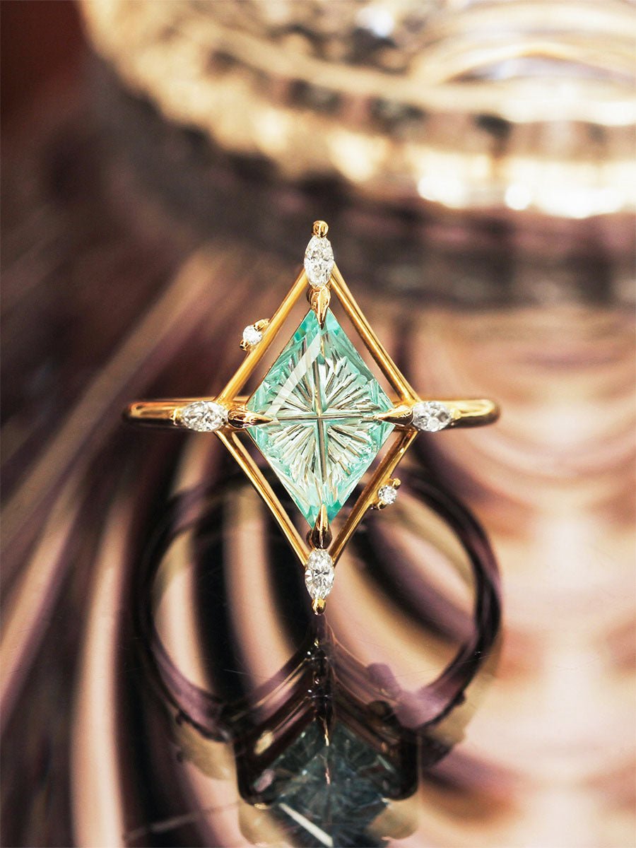 Dakota Ring (Designer - Cut Sapphire) - HIDDENSPACE