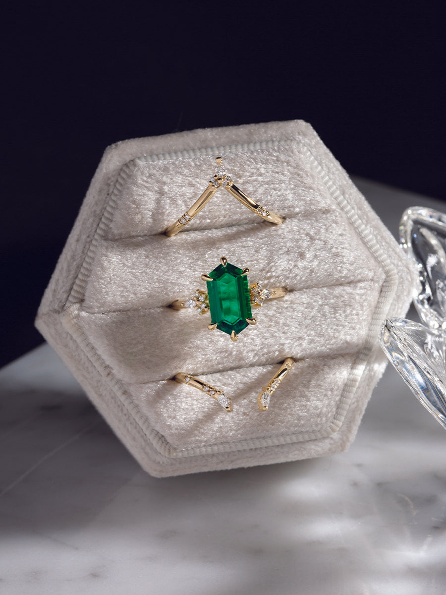 Lillie Ring (Emerald)