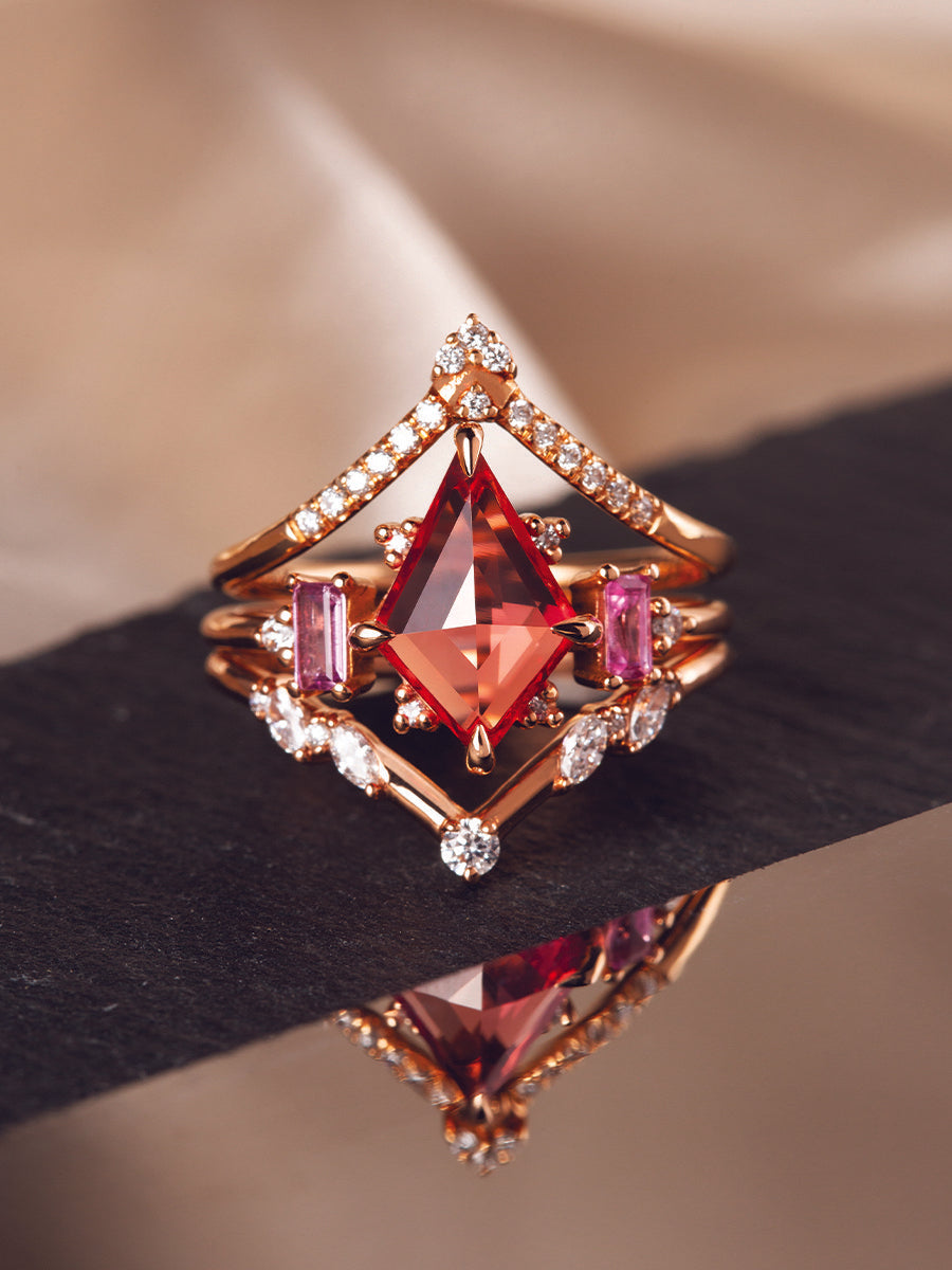 Valentinsring (Saphir)