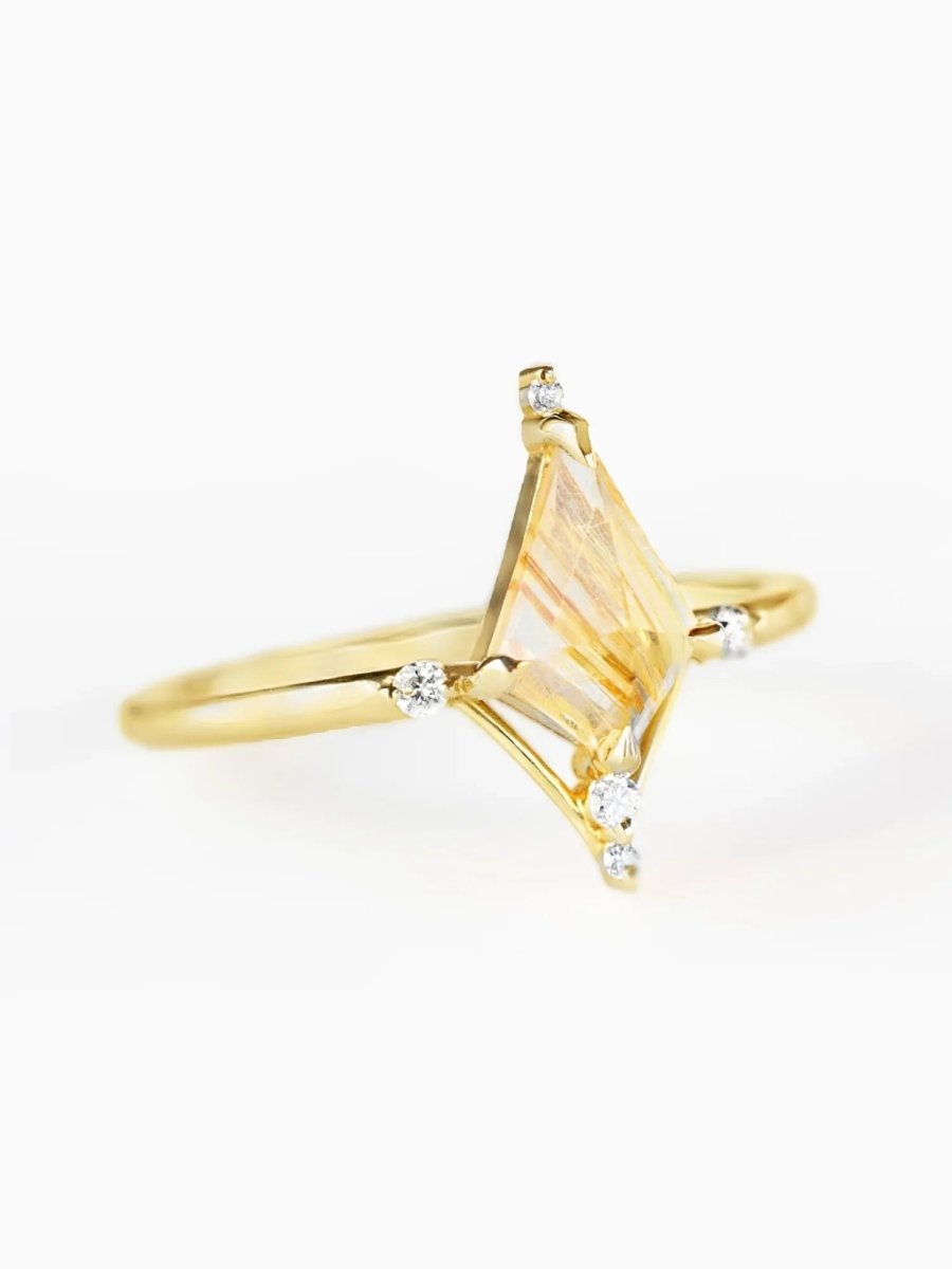 Iris Ring (Rutilated Quartz)