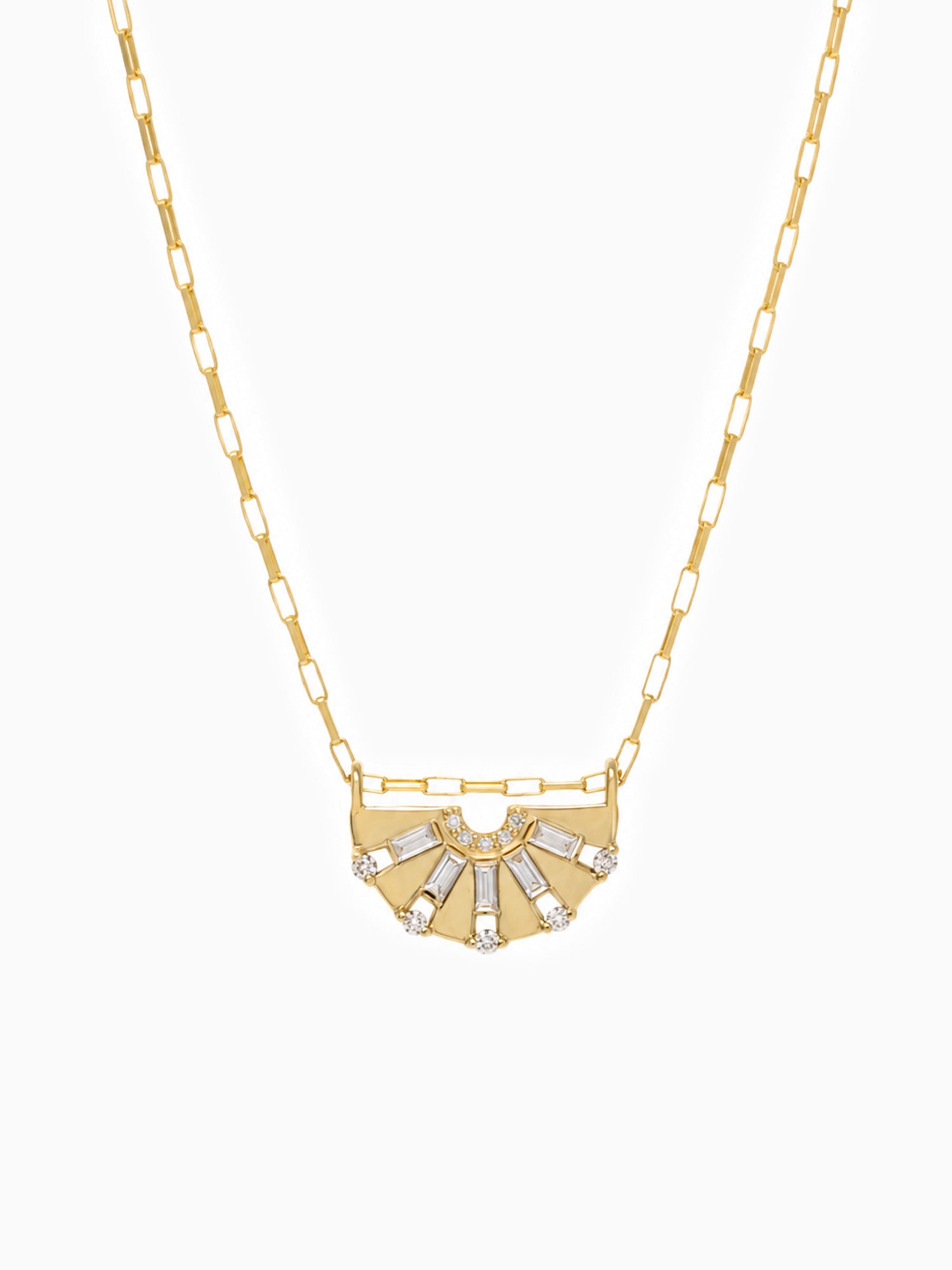 Unique art deco necklace fine jewelry daily diamond necklace