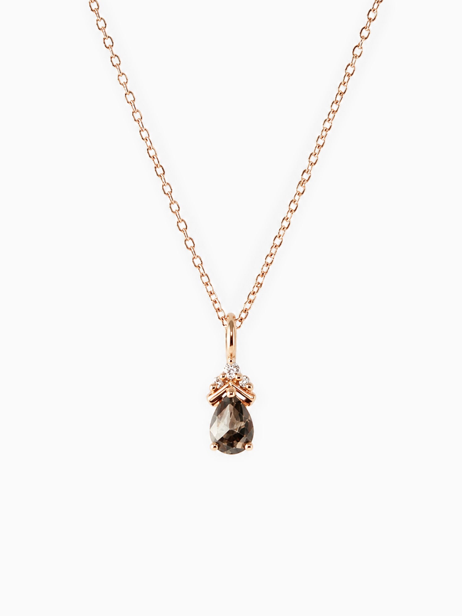 pear salt and pepper diamond necklace unique art deco fin jewelry necklace