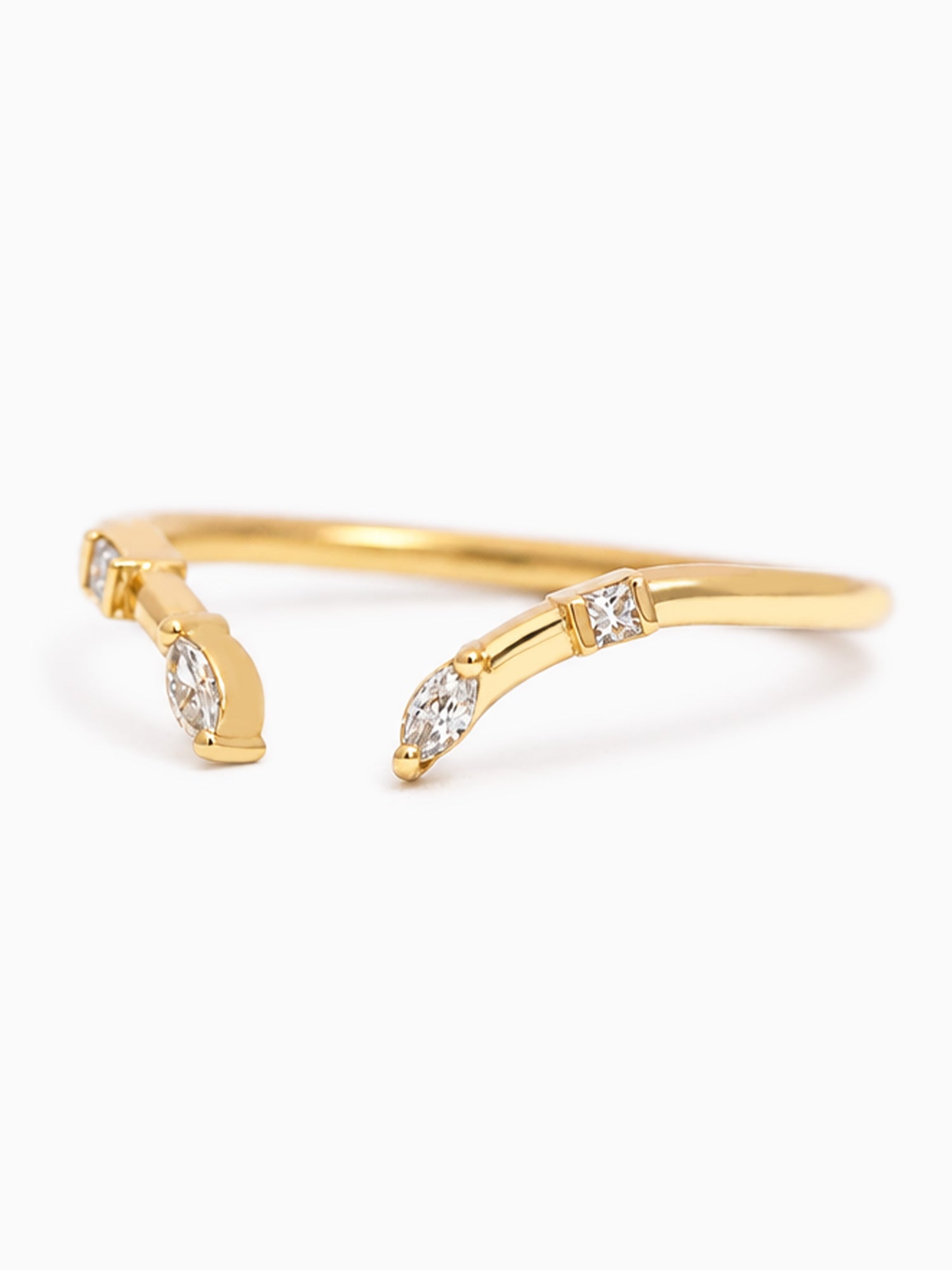 Diamond open band fine jewelry unique stacking rings wedding bands matching bands