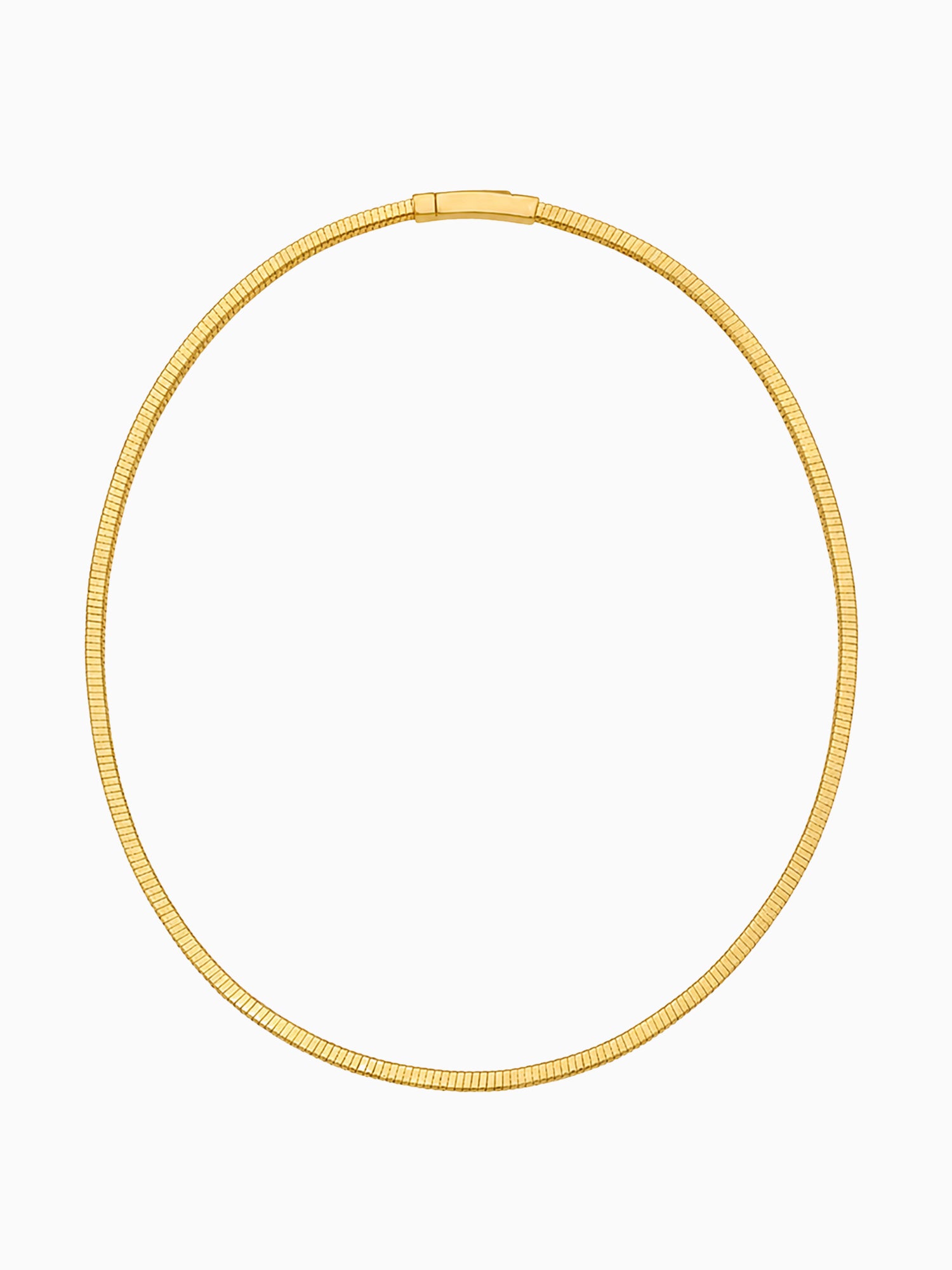 Gold Over Silver Cubogas Chain