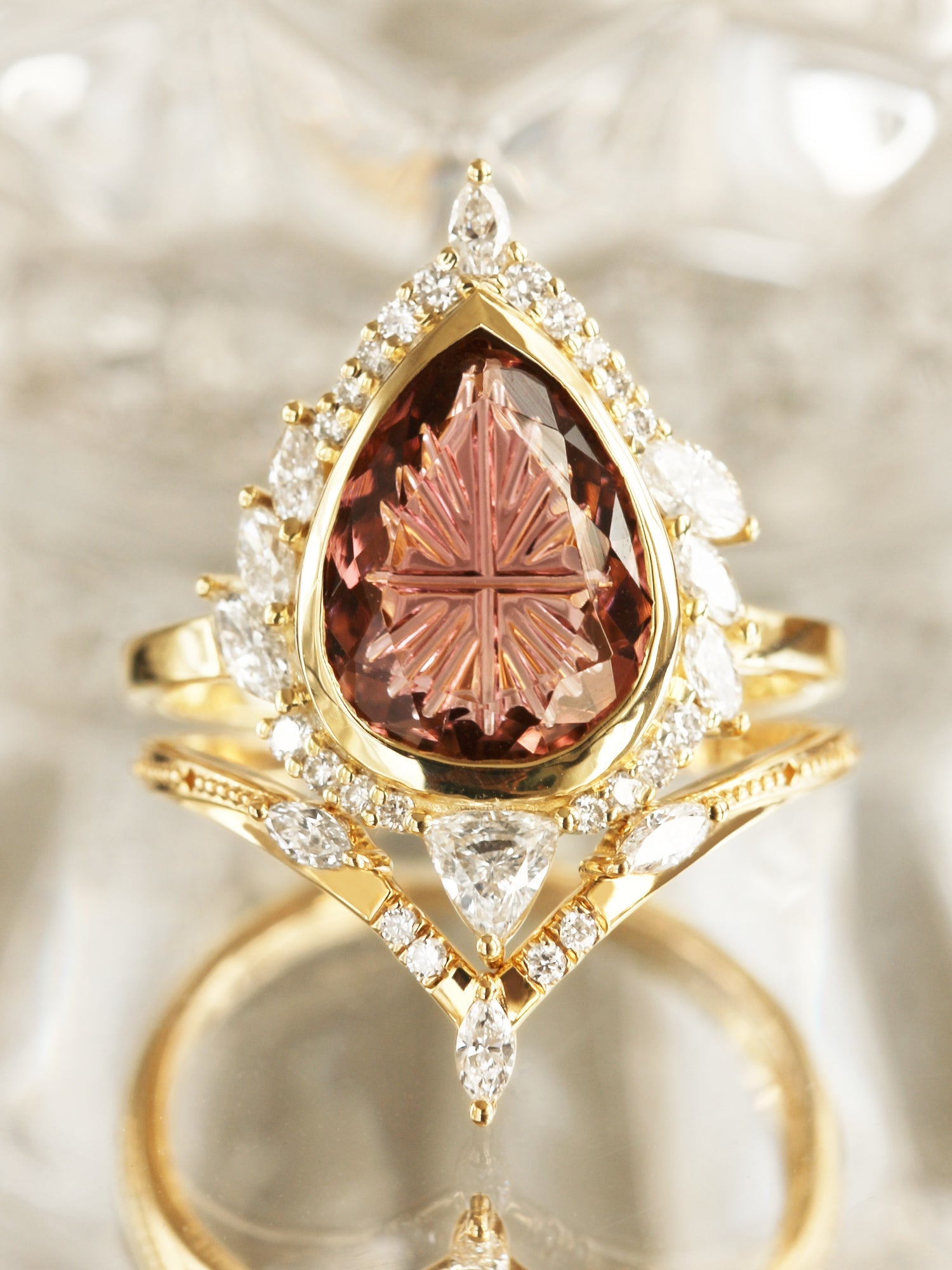 Solara Ring (Pink Tourmaline) - HIDDENSPACE