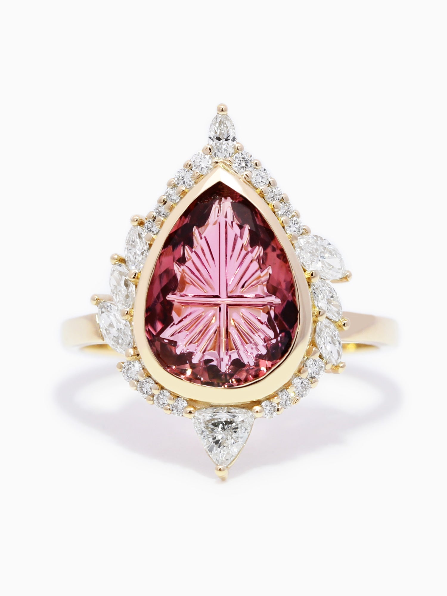Solara Ring (Pink Tourmaline) - HIDDENSPACE