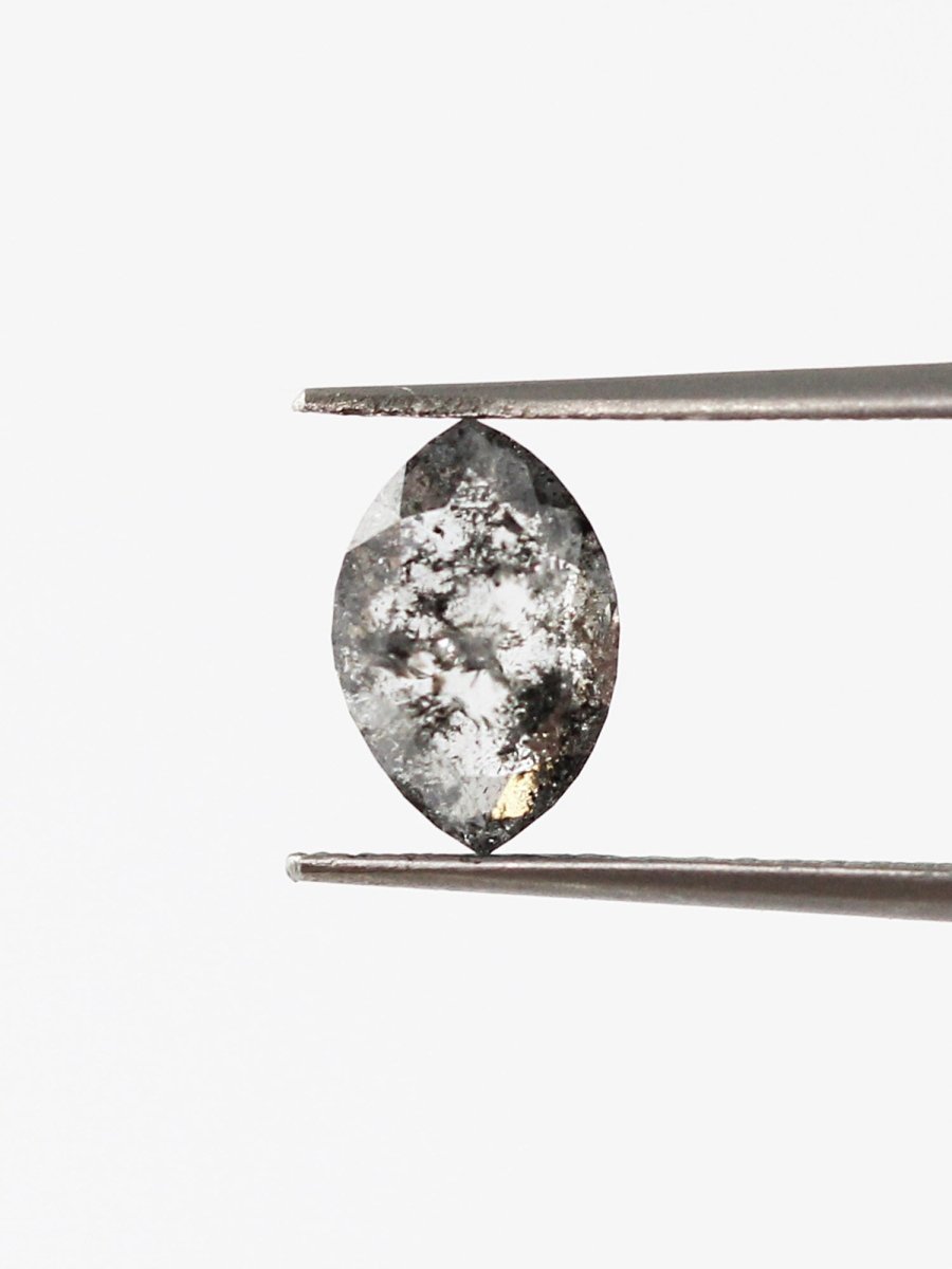 0.87CT Salt and Pepper Marquise Inventory SKU SPMARQUISE-02