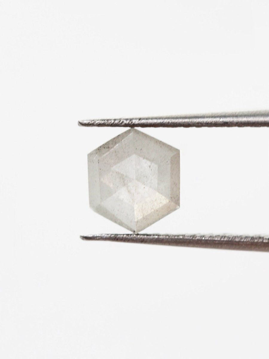 1.13CT Salt and Pepper Hexagon Inventory SKU SPHEX-99