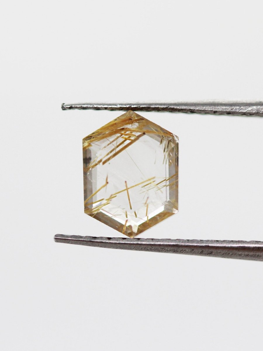 1.16CT Rutilated Quartz Inventory SKU RQHEX-04