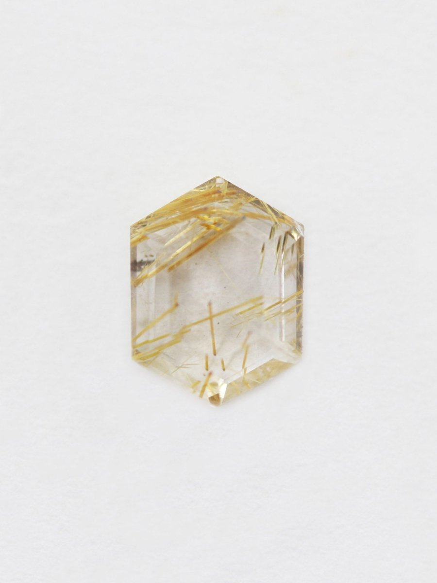 1.16CT Rutilated Quartz Inventory SKU RQHEX-04