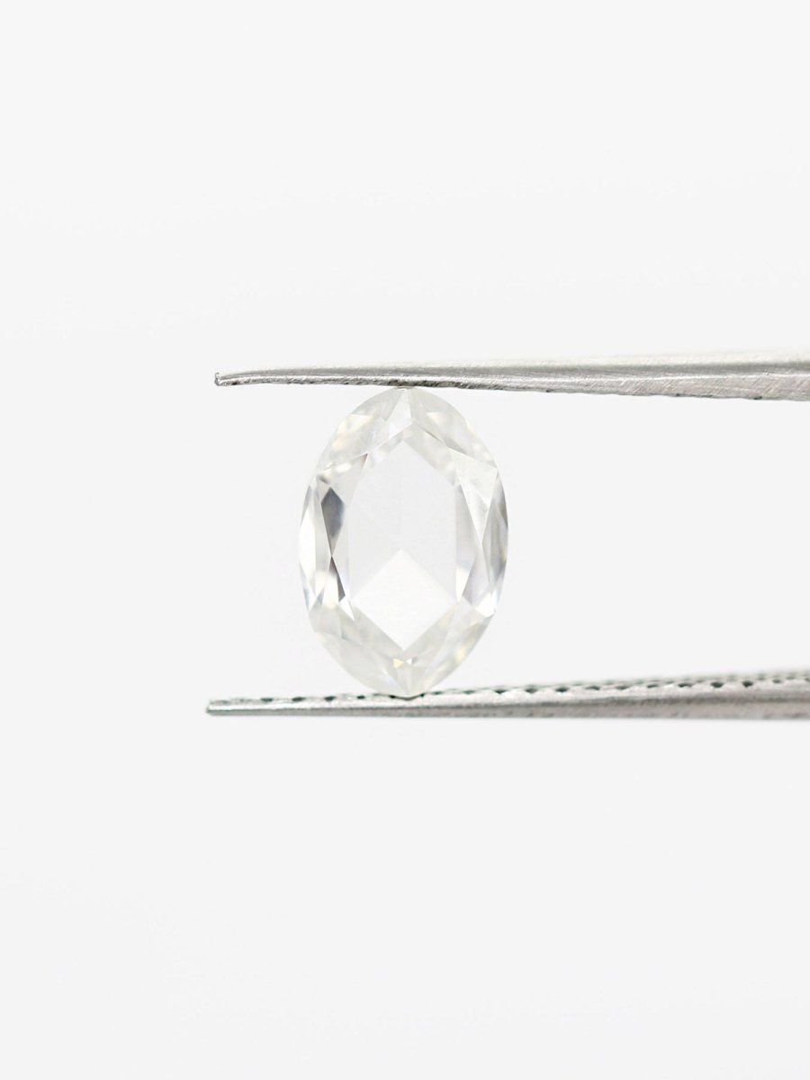 1.17CT White Moissanite Inventory SKU MSOVAL-01