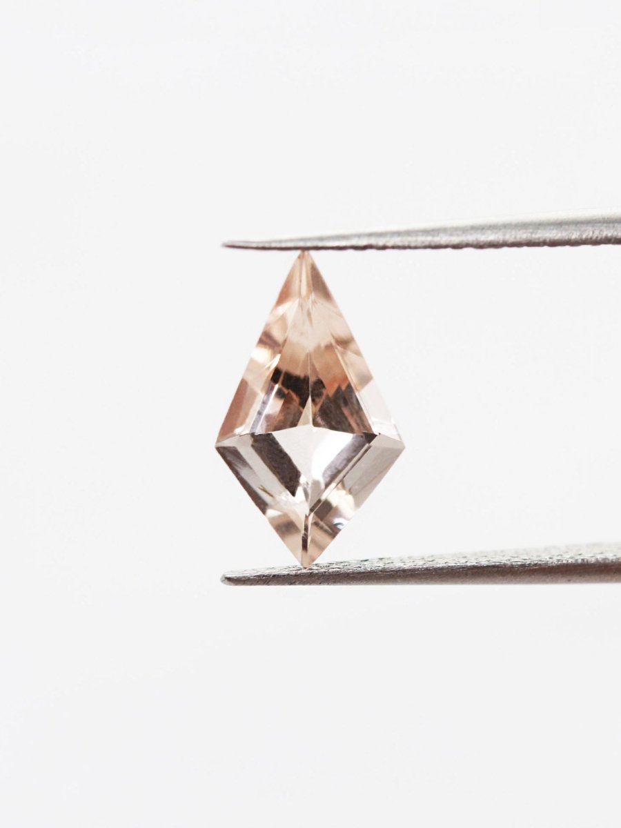 1.29CT Light Peach Morganite Inventory SKU MGKITE-02