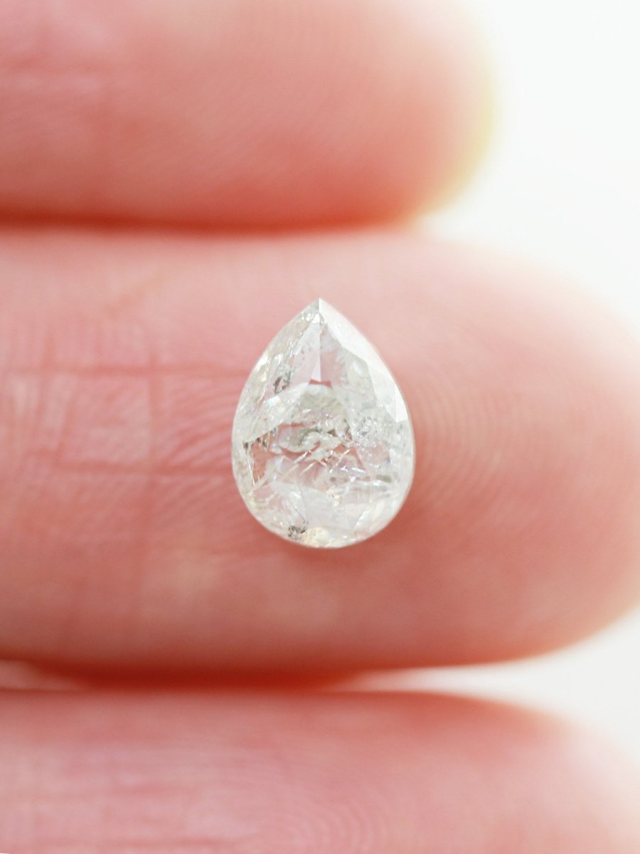 Inventaire de poires sel et poivre de qualité supérieure 1,45 ct SKU SPPear-100