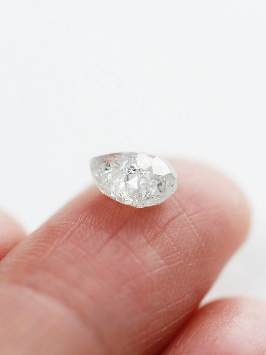 Inventaire de poires sel et poivre de qualité supérieure 1,45 ct SKU SPPear-100