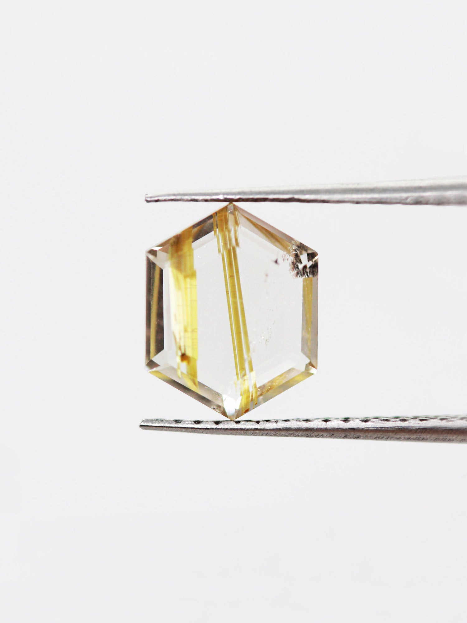 1.93CT Rutilated Quartz Inventory SKU RQHEX-12