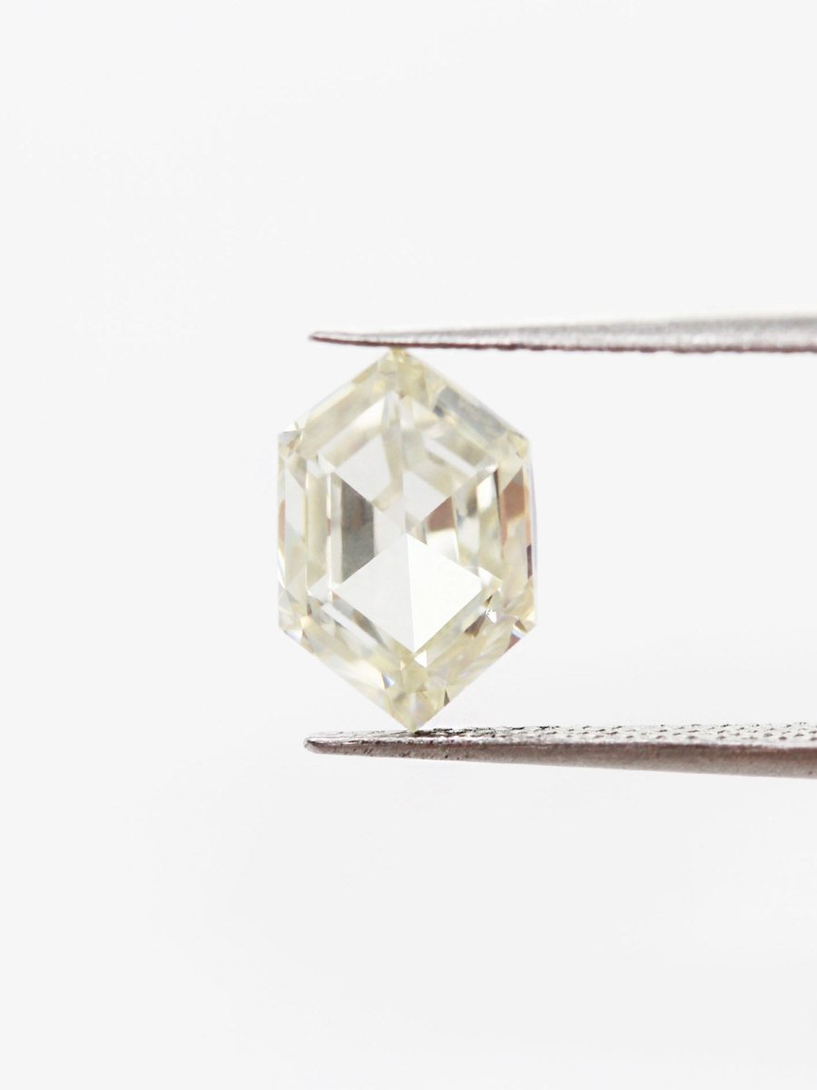 2.29CT White Moissanite Inventory SKU MSHEX-05