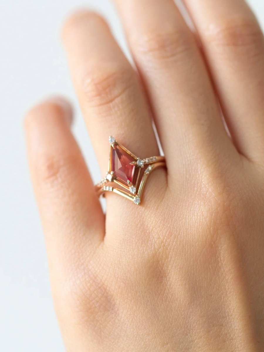 hiddenspace jewelry engagement ring unique fine jewelry sapphire proposal ring diamond art deco designer jewelry 10