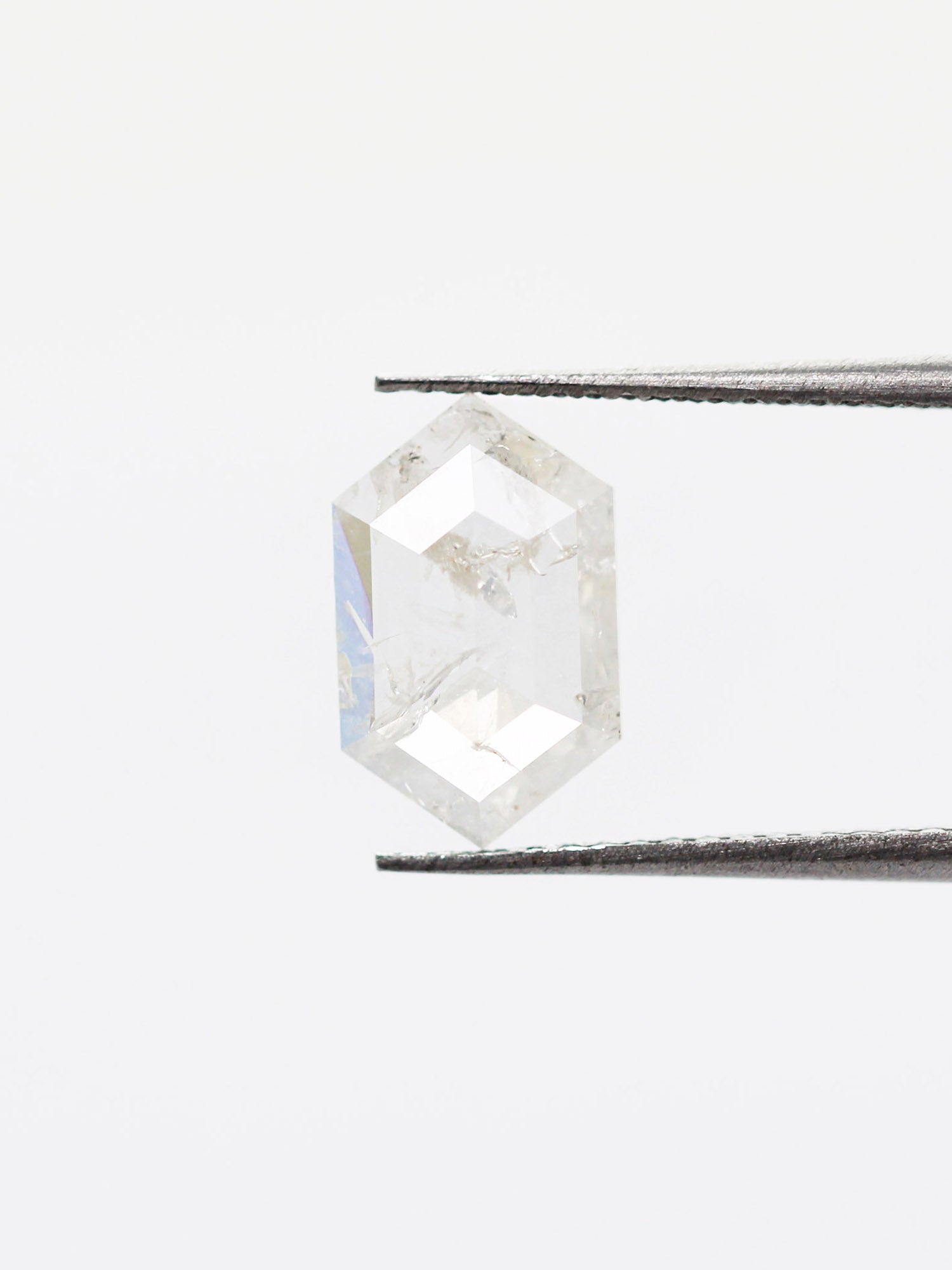 1.29CT Salt and Pepper Hexagon Inventory SKU SPHEXN-60