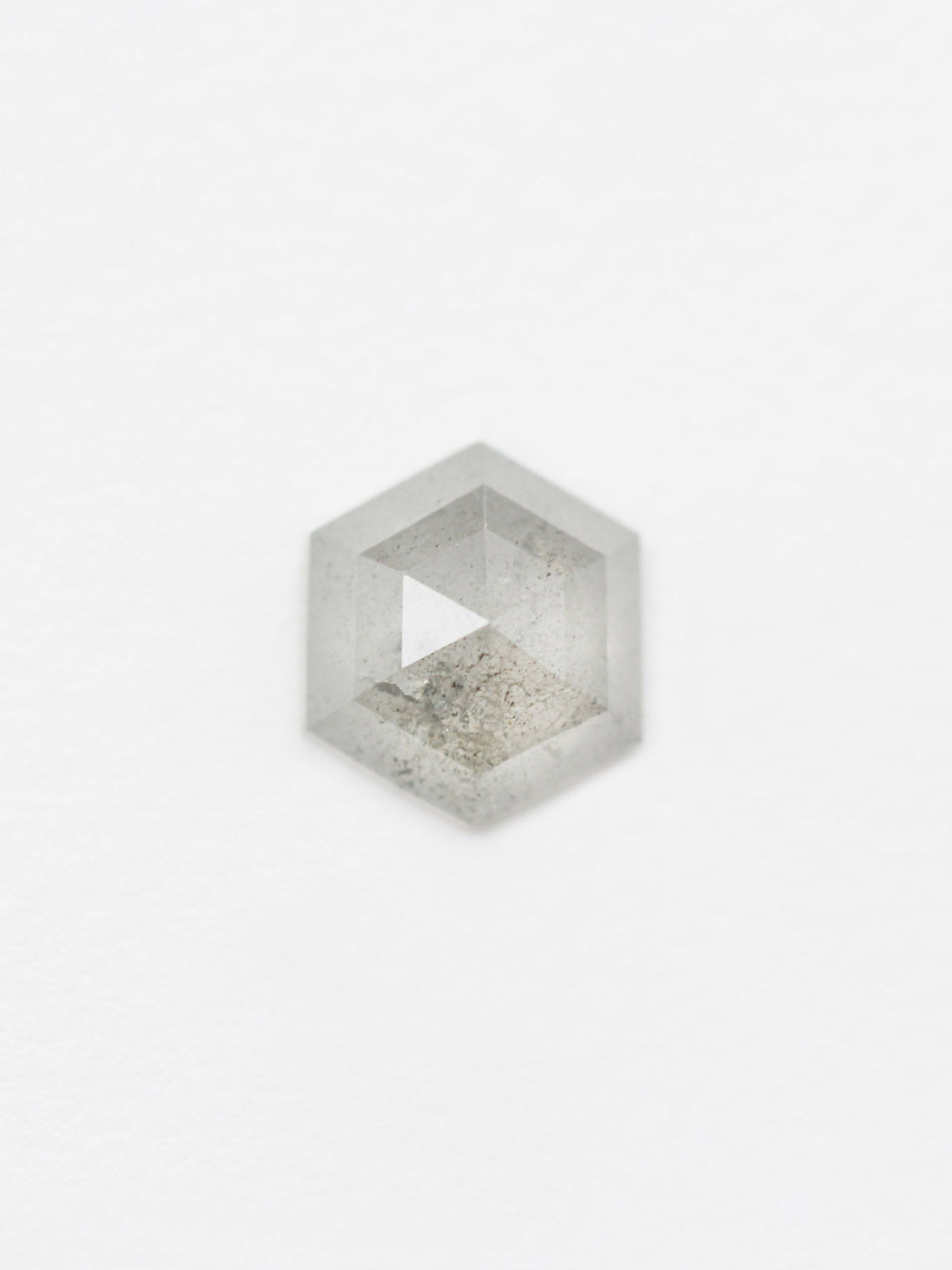 1.10CT Salt and Pepper Hexagon Inventory SKU SPHEXN-86