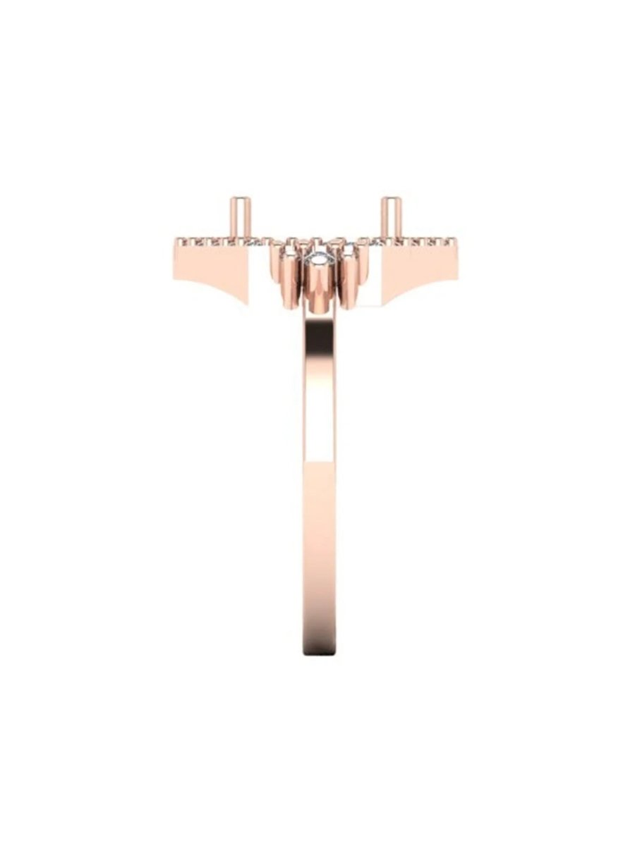 H/S Hexagon Halo Ring