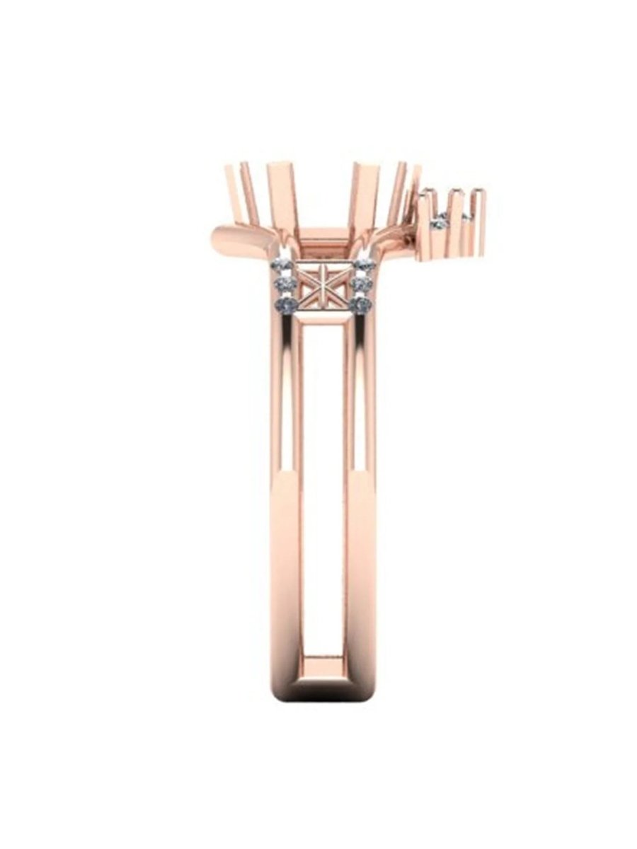 H/S Hexagon Tiara Ring