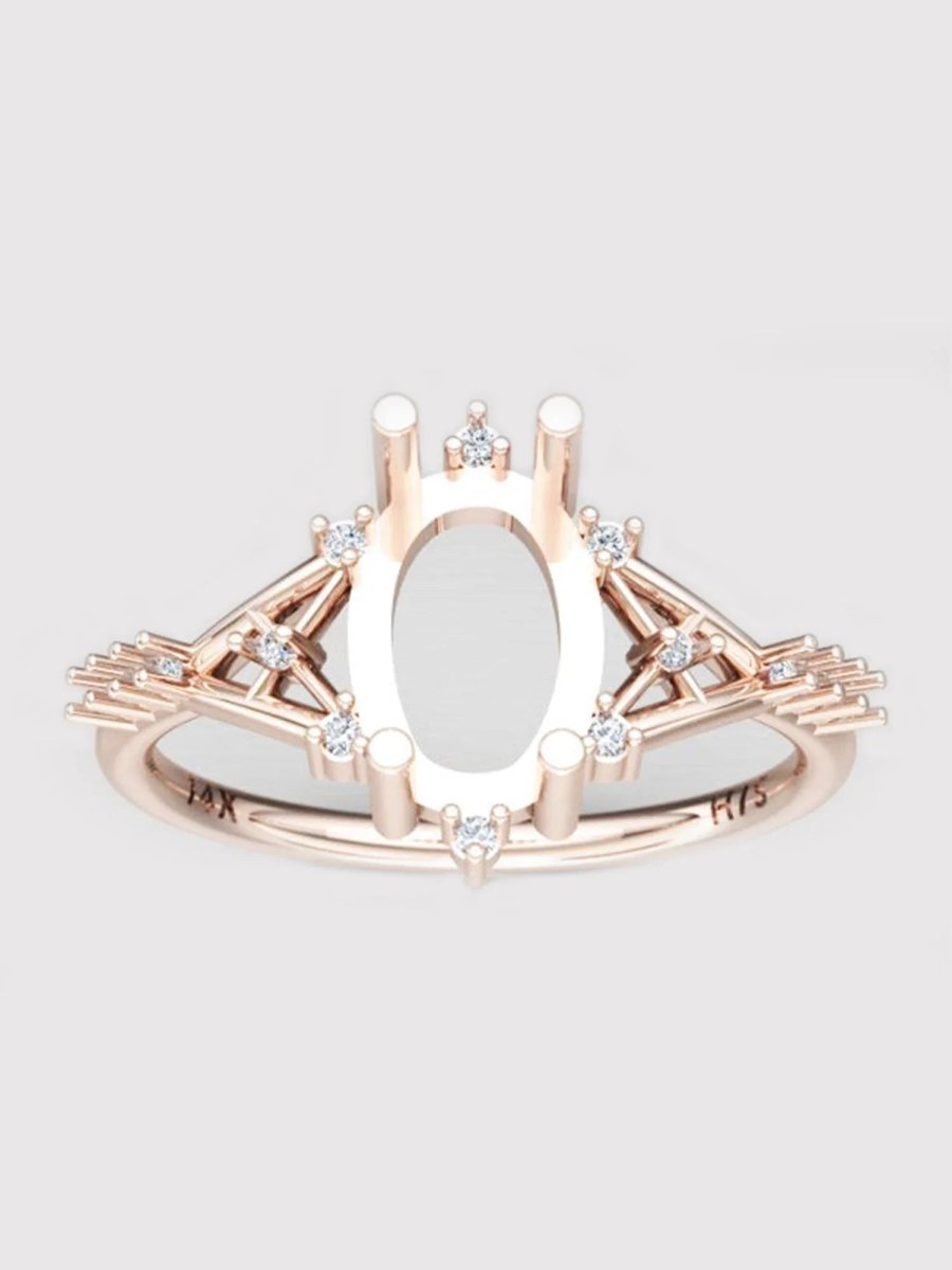 H/S Oval Star Ring - HIDDENSPACE