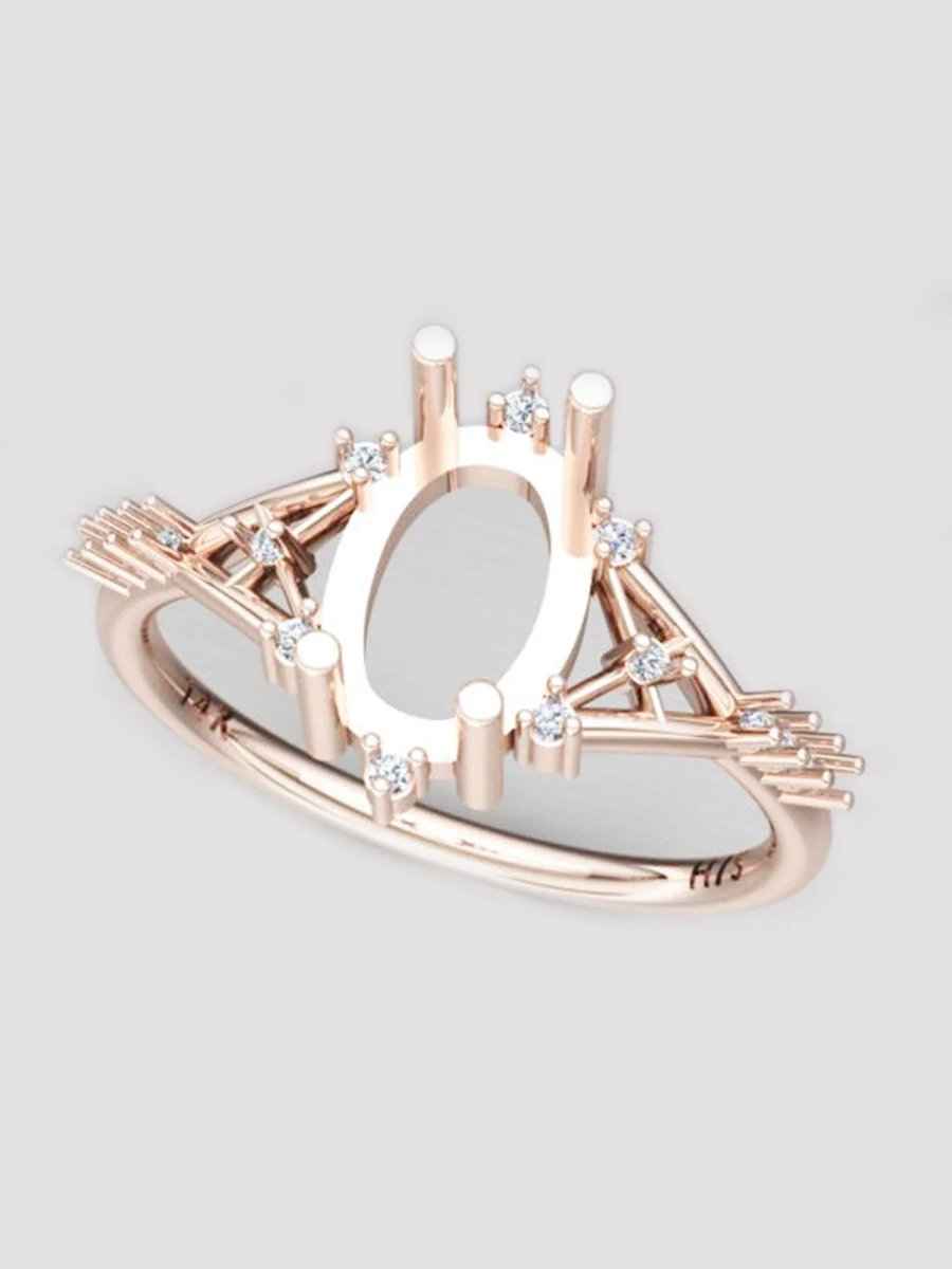 H/S Oval Star Ring - HIDDENSPACE